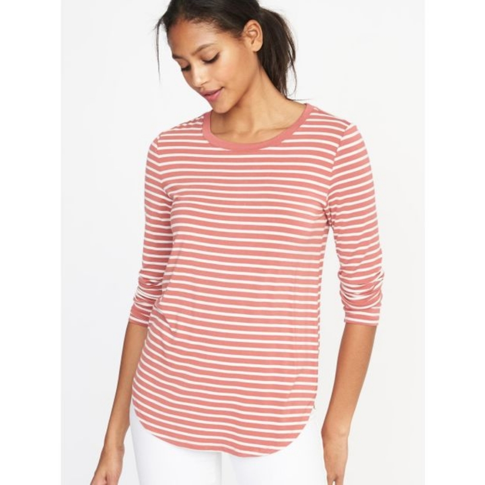 Old Navy Pink striped top